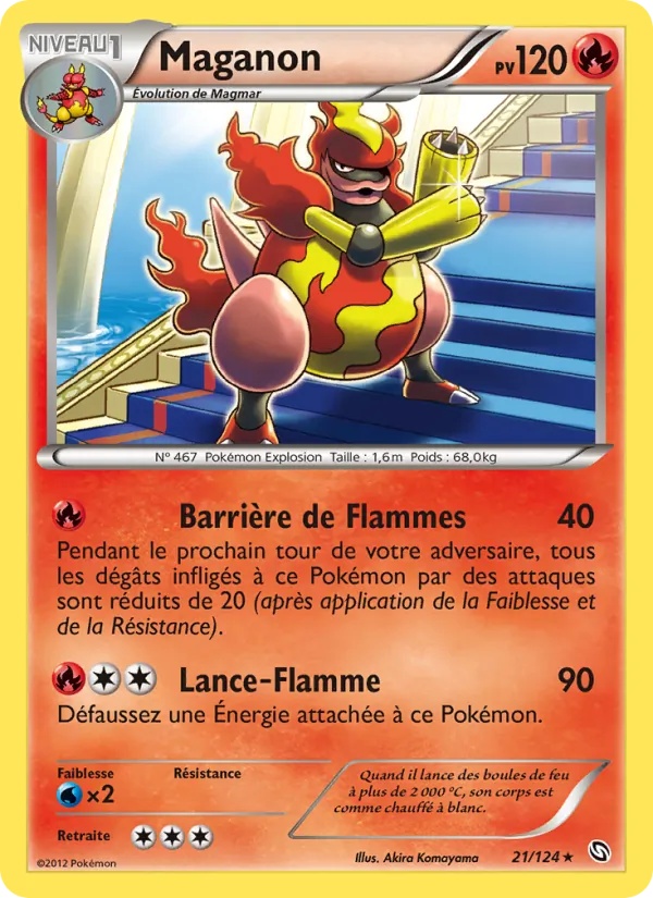 Maganon 21/124 - Dragons Éxaltés - Pokémon JCC