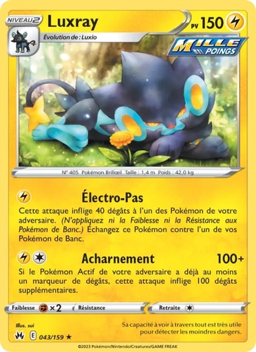 Luxray 043/159 Reverse