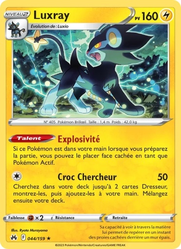 Luxray 044/159 Reverse