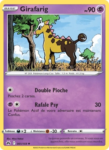 Girafarig 061/159 Reverse