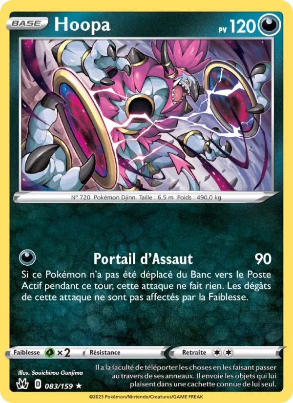 Hoopa 083/159 - Zénith Suprême - Reverse - Pokémon JCC