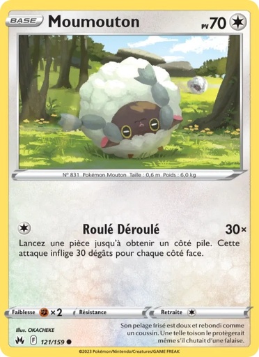 Moumouton 121/159 Reverse