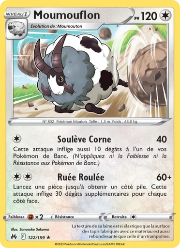 Moumouflon 122/159 Reverse