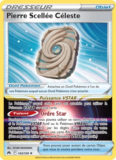 Pierre Scellée Céleste 143/159 Holo