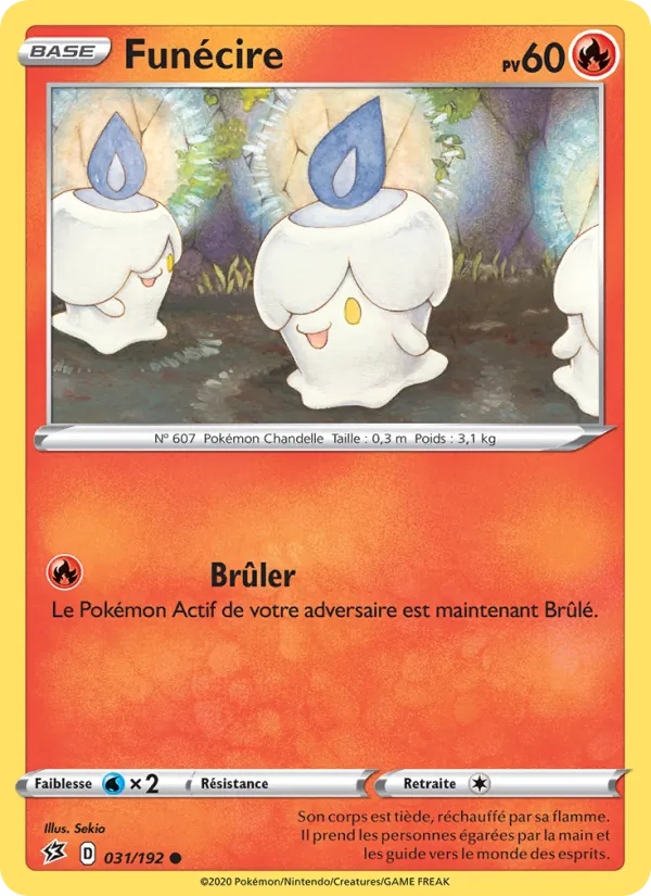 Funécire 31/192 - Clash des Rebelles - Reverse - Pokémon JCC