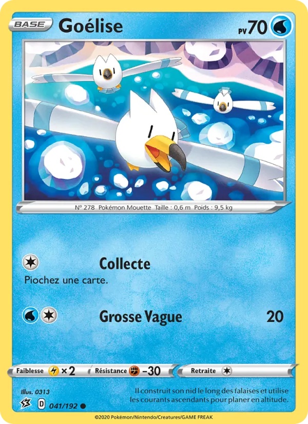 Goélise 41/192 - Clash des Rebelles - Reverse - Pokémon JCC