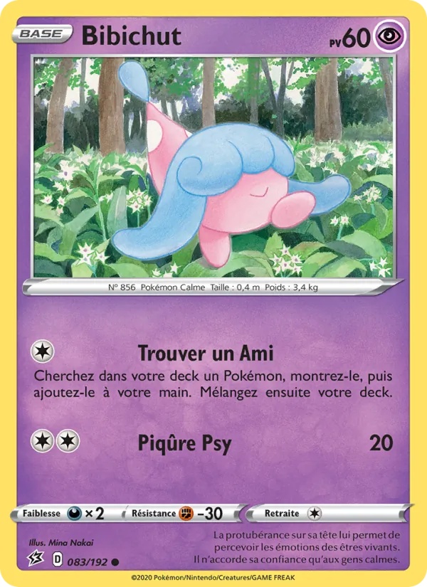 Bibichut 83/192 - Clash des Rebelles - Reverse - Pokémon JCC