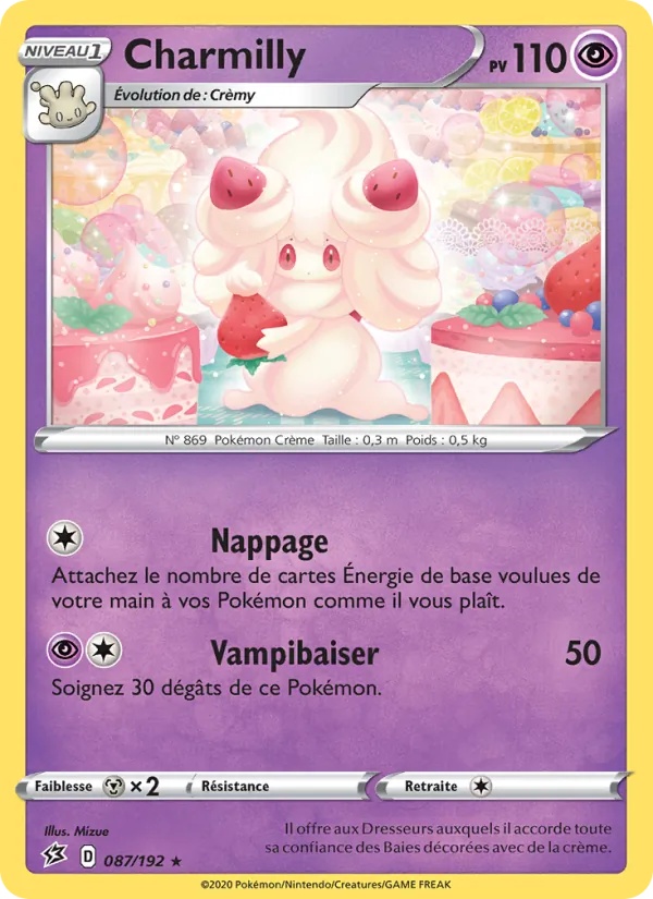 Charmilly 87/192 - Clash des Rebelles - Reverse - Pokémon JCC