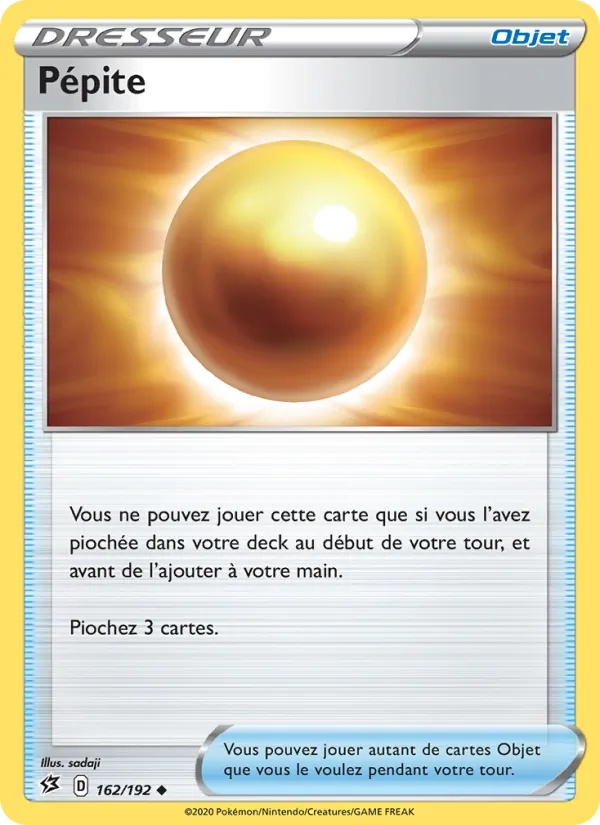 Pépite 162/192 - Clash des Rebelles - Reverse - Pokémon JCC