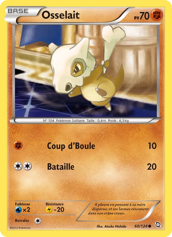 Osselait 60/124 - Dragons Éxaltés - Pokémon JCC