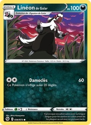 Linéon de Galar 36/73 - La Voie du Maître - Reverse - Pokémon JCC