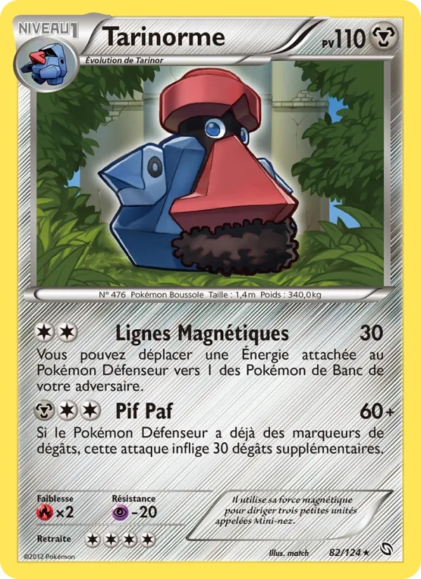 Tarinorme 82/124 - Dragons Éxaltés - Pokémon JCC