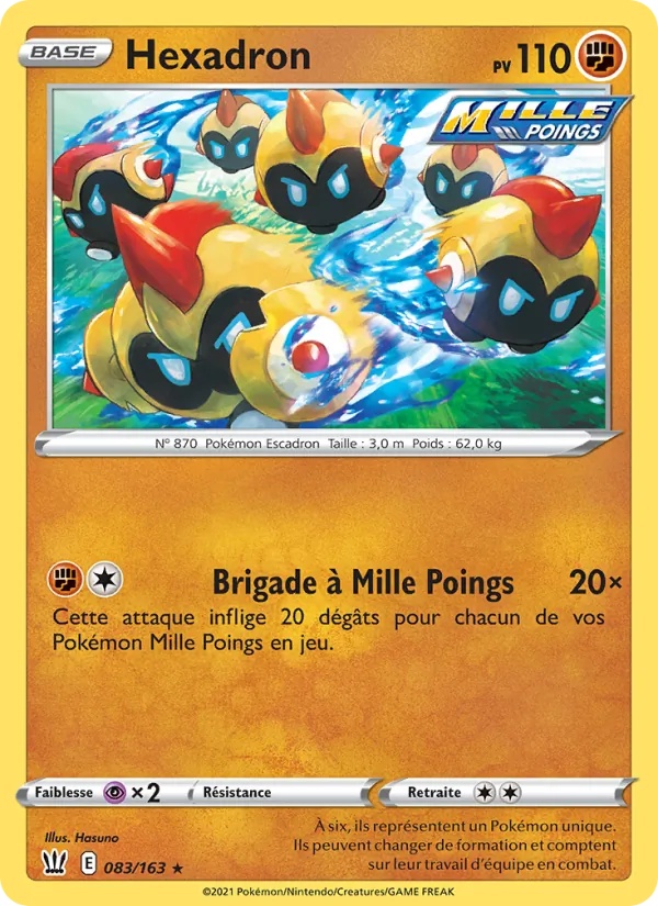 Hexadron 83/163 - Styles de combat - Reverse - Pokémon JCC