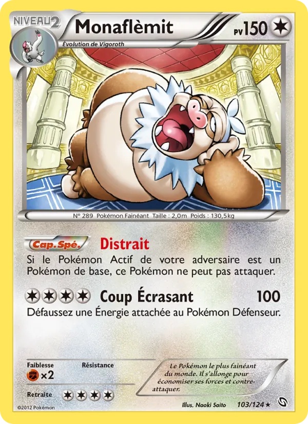 Monaflèmit 103/124 - Dragons Éxaltés - Pokémon JCC