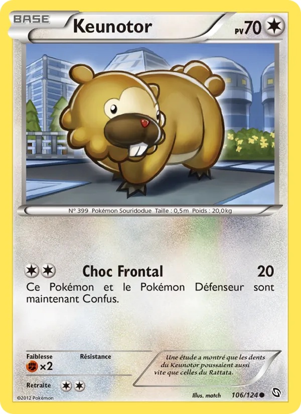 Keunotor 106/124 - Dragons Éxaltés - Pokémon JCC