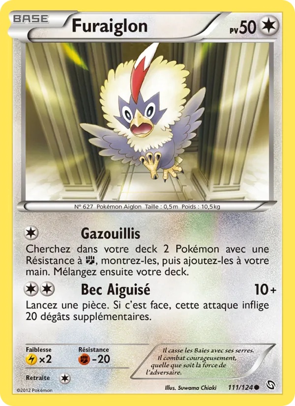 Furaiglon 111/124 - Dragons Éxaltés - Pokémon JCC