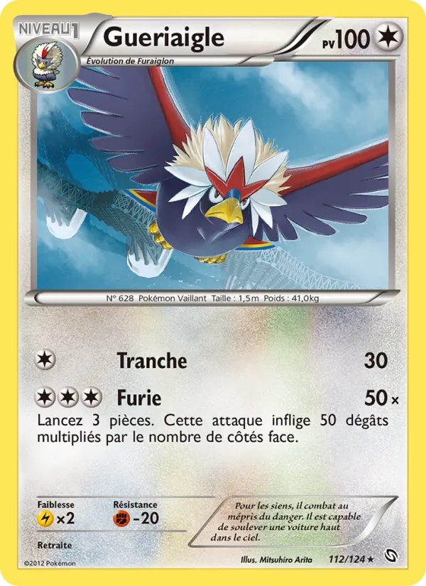 Gueriaigle 112/124 - Dragons Éxaltés - Pokémon JCC