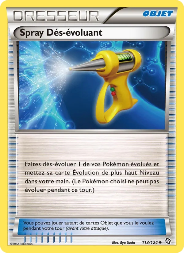 Spray Dés-évoluant 113/124 - Dragons Éxaltés - Pokémon JCC