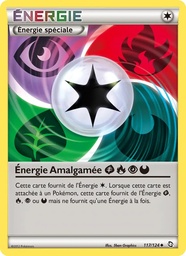 Énergie Amalgamée GrassFirePsychicDarkness 117/124