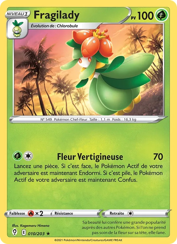 Fragilady 10/203 - Évolution Céleste - Reverse - Pokémon JCC