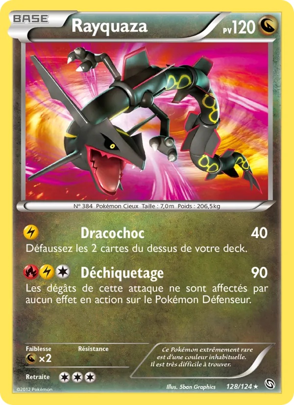 Rayquaza 128/124 - Dragons Éxaltés - Pokémon JCC