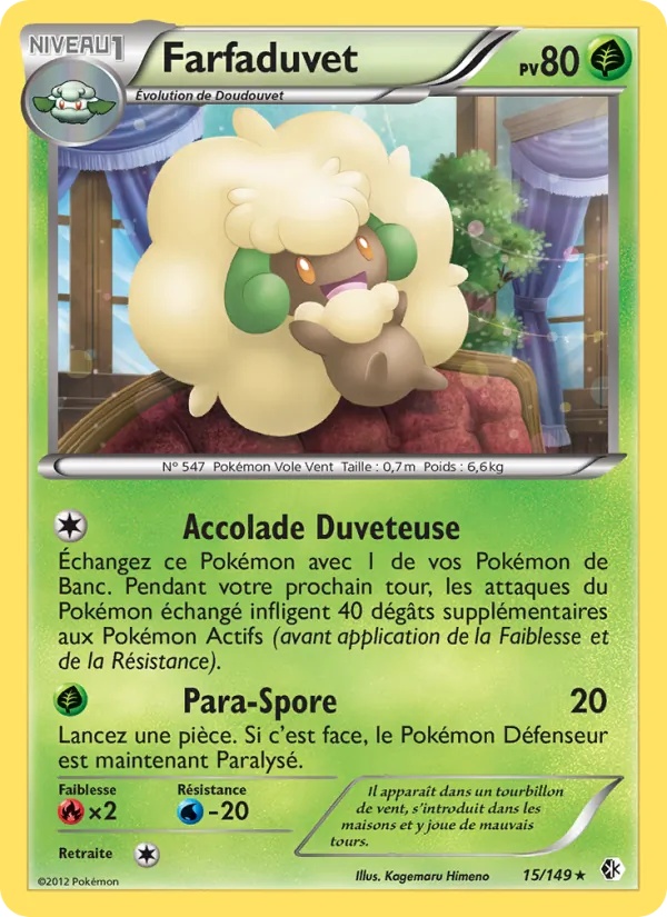 Farfaduvet 15/149 - Frontières Franchies - Pokémon JCC