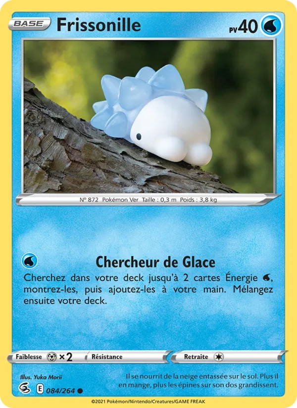 Frissonille 84/264 - Poing de Fusion - Reverse - Pokémon JCC