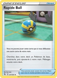 Rapide Ball 237/264 Reverse