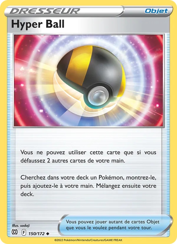 Hyper Ball 150/172 - Stars Étincelantes - Reverse - Pokémon JCC