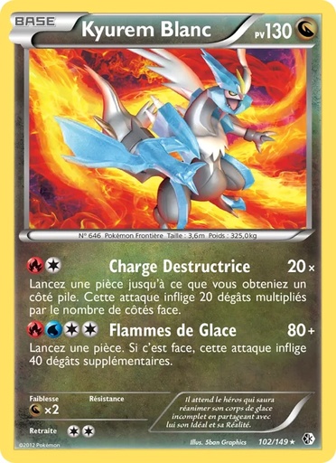Kyurem Blanc 102/149