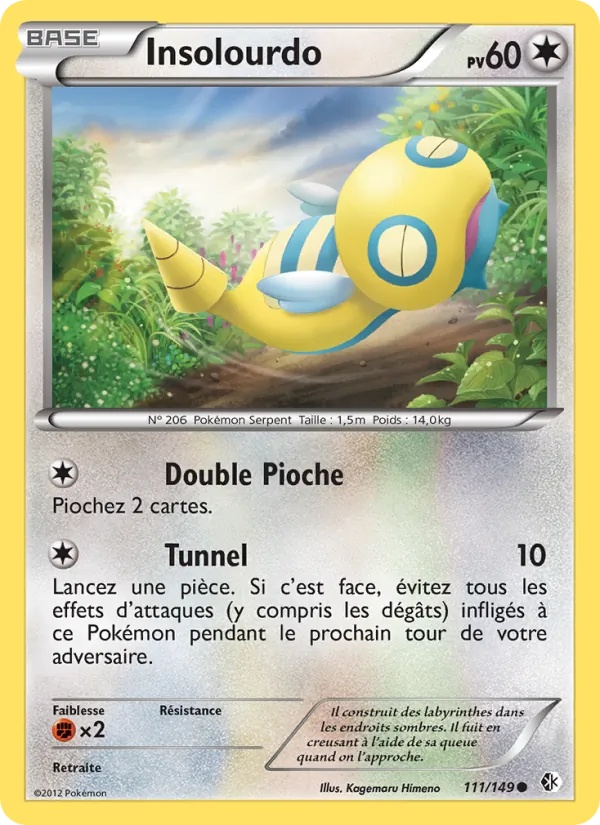 Insolourdo 111/149 - Frontières Franchies - Pokémon JCC
