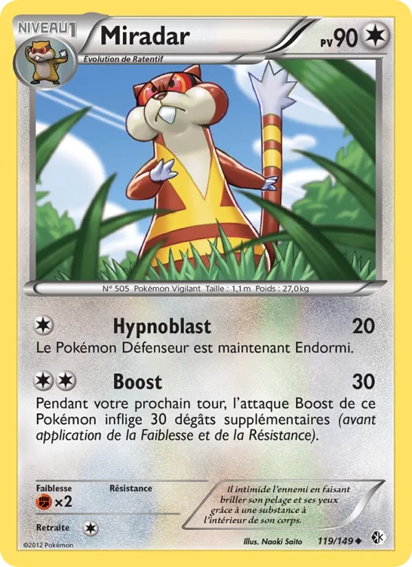 Miradar 119/149 - Frontières Franchies - Pokémon JCC