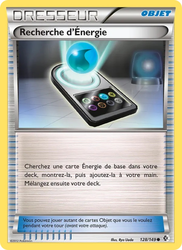 Recherche d’Énergie 128/149 - Frontières Franchies - Pokémon JCC