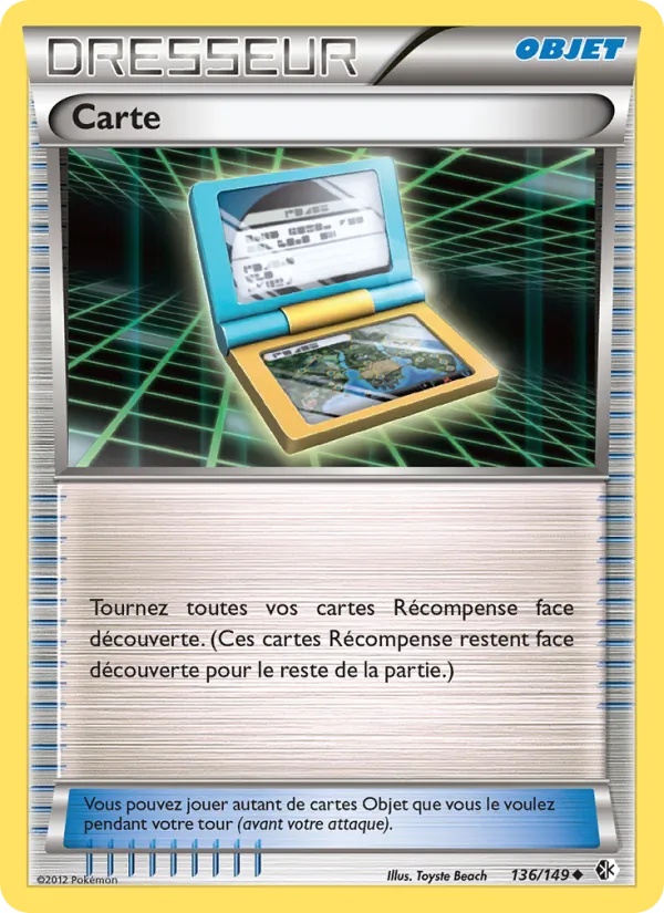 Carte 136/149 - Frontières Franchies - Pokémon JCC