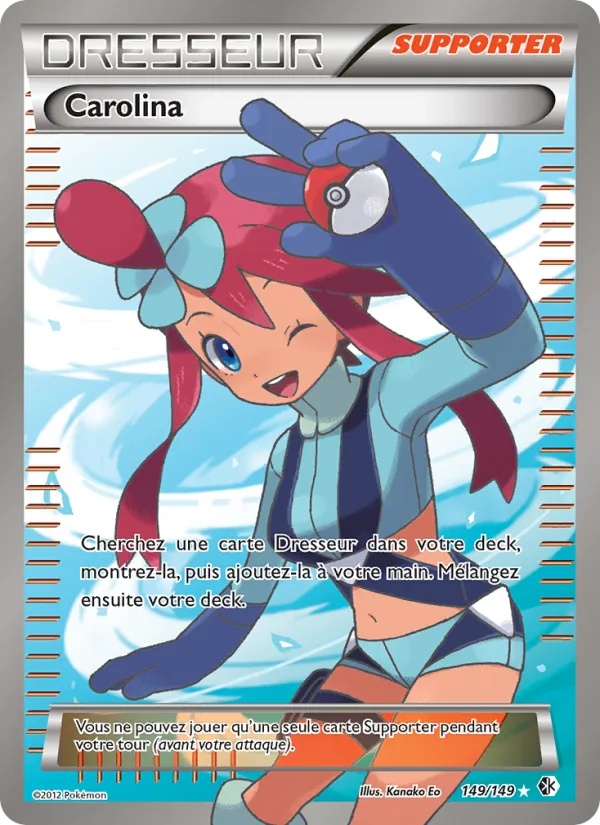 Carolina 149/149 - Frontières Franchies - Pokémon JCC