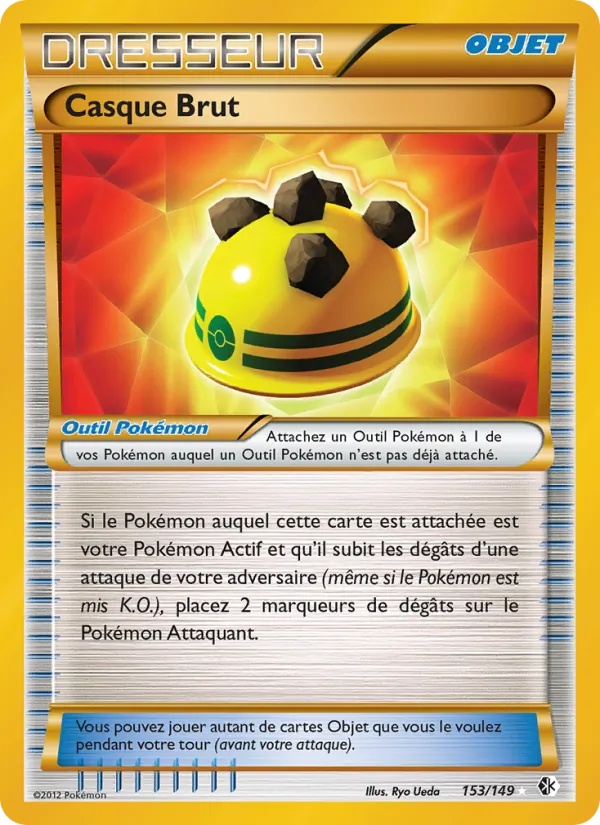 Casque Brut 153/149 - Frontières Franchies - Pokémon JCC