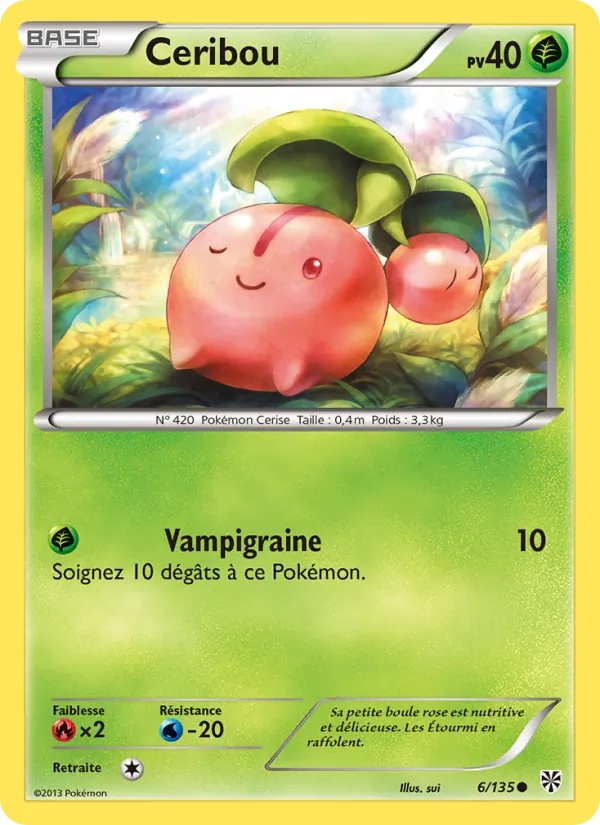 Ceribou 6/135 - Tempète Plasma - Pokémon JCC