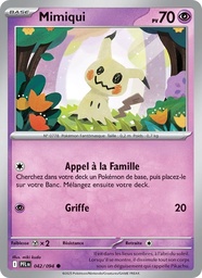 Mimiqui 042/94 - Flammes Fantasmagoriques - Reverse - Pokémon JCC