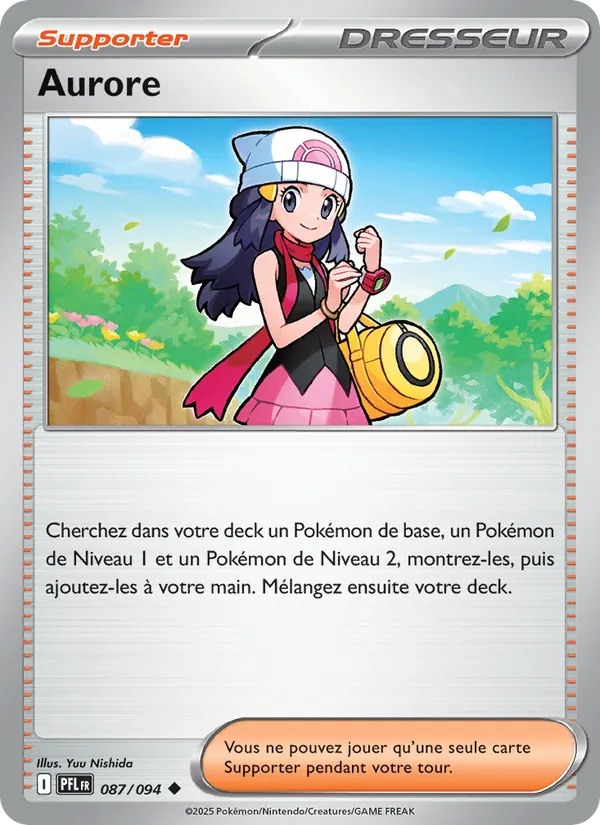 Aurore 087/94 - Flammes Fantasmagoriques - Reverse - Pokémon JCC