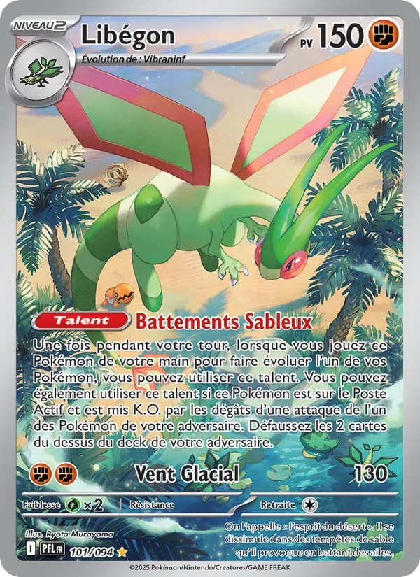 Libégon 101/94 - Flammes Fantasmagoriques - Holo - Pokémon JCC