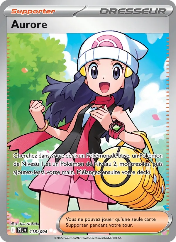 Aurore 118/94 - Flammes Fantasmagoriques - Holo - Pokémon JCC