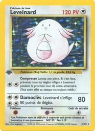 Leveinard 3/102 - Set de Base - Holo Illimité - Pokémon JCC