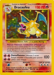 Dracaufeu 4/102 - Set de Base - Holo Sans Ombre 1re Édition - Pokémon JCC
