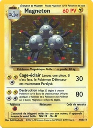 Magnéton 9/102 - Set de Base - Holo Illimité - Pokémon JCC