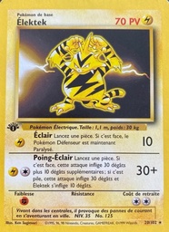 Élektek 20/102 - Set de Base - Sans Ombre - Pokémon JCC