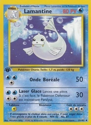 Lamantine 25/102 - Set de Base - Sans Ombre - Pokémon JCC