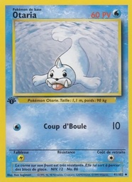 Otaria 41/102 - Set de Base - Firstedition - Pokémon JCC