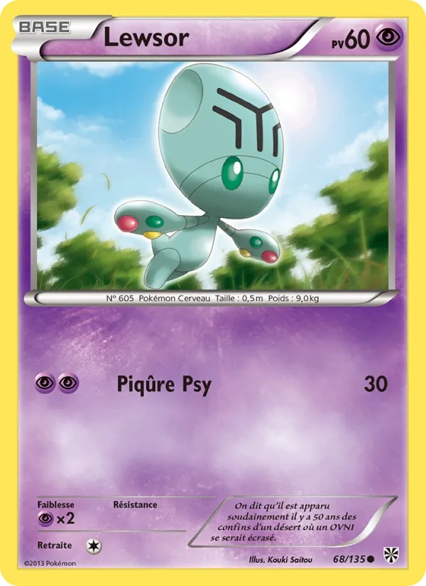 Lewsor 68/135 - Tempète Plasma - Pokémon JCC