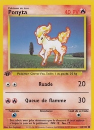 Ponyta 60/102 Firstedition