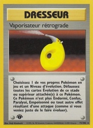 Vaporisateur rétrograde 72/102 Firstedition